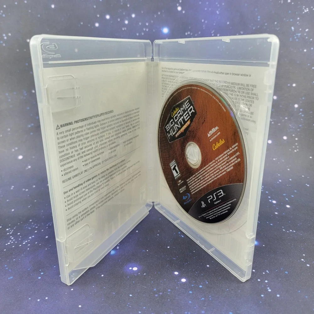 Cabelas Big Game Hunter Pro Hunts Sony PlayStation 3 PS3 Activision BLUS-31274